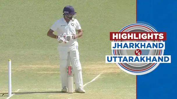 QF: Jharkhand vs Uttarakhand - Day 3, Highlights