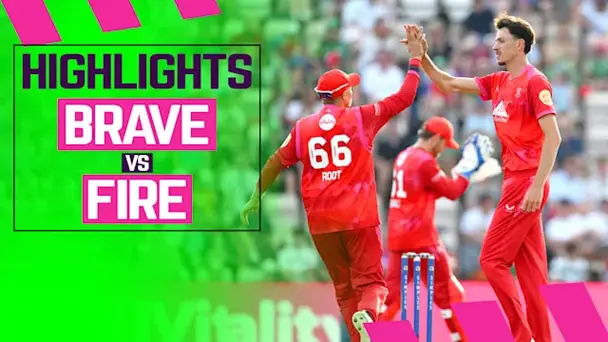 Southern Brave vs Welsh Fire: Highlights