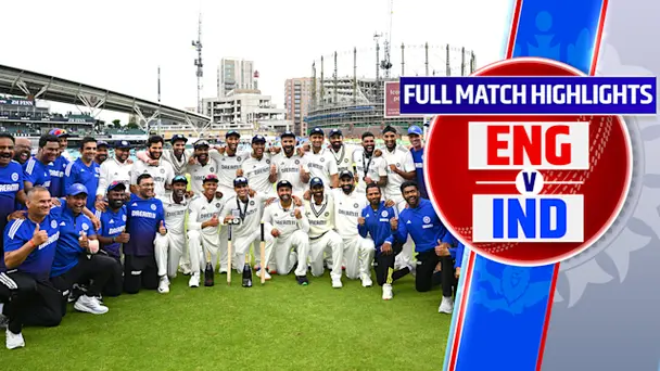 5th Test: ENG vs IND, Full Match Highlights