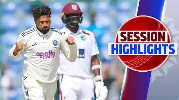 IND vs WI: 2nd Test - Day 3, 2nd Session Highlights