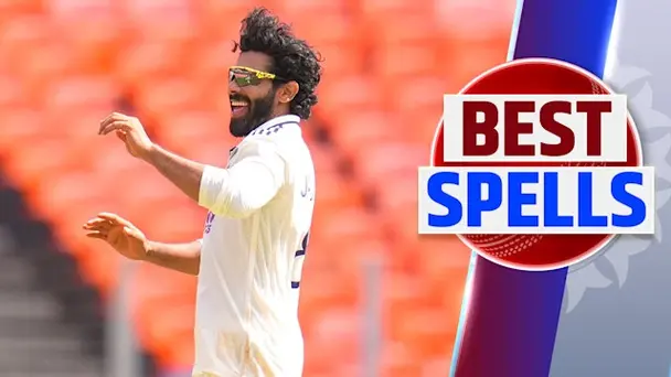 Jadeja's 4/54 vs WI in 1st Test, 2nd Inns