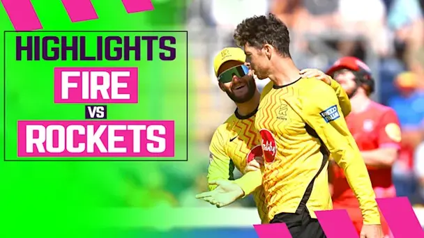 Welsh Fire vs Trent Rockets: Highlights