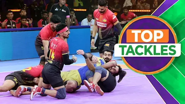 Top Tackles: Thalaivas vs Bulls
