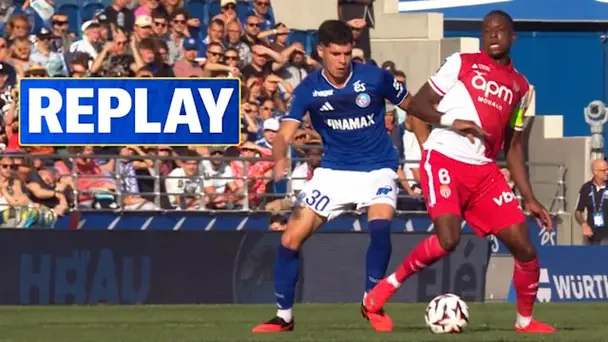 Strasbourg vs Monaco: Replay