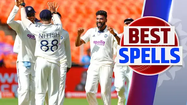 Siraj's 3/31 vs WI in 1st Test, 2nd Inns