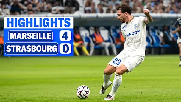 Marseille vs Strasbourg: Highlights