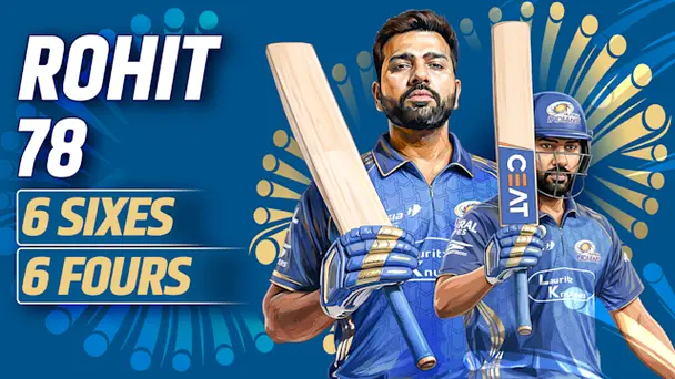 Rohit's 78 vs KKR