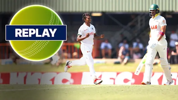 1st Test: AUS vs BAN, Day 1 Replay