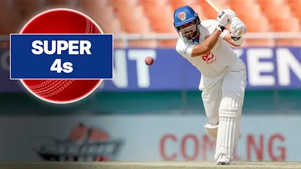 AFG Super 4s vs IND: Only Test, 1st Inns