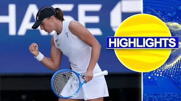 Arango vs Swiatek: Rd 1, Highlights