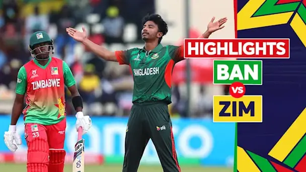 Bangladesh vs Zimbabwe: Highlights