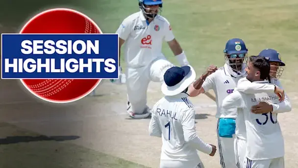 IND vs AFG: Only Test - Day 3, 1st Session Highlights
