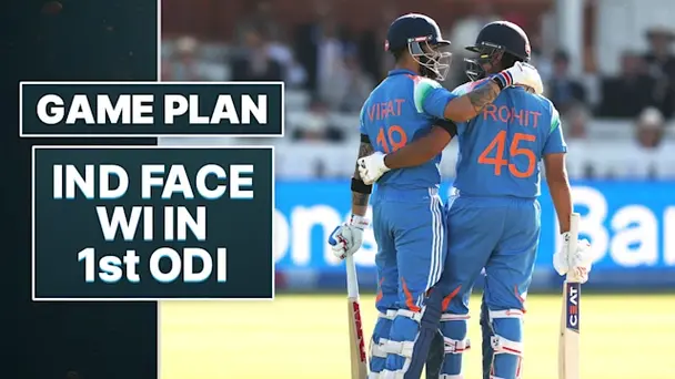 Rohit, Kohli Set for ODI Opener vs WI