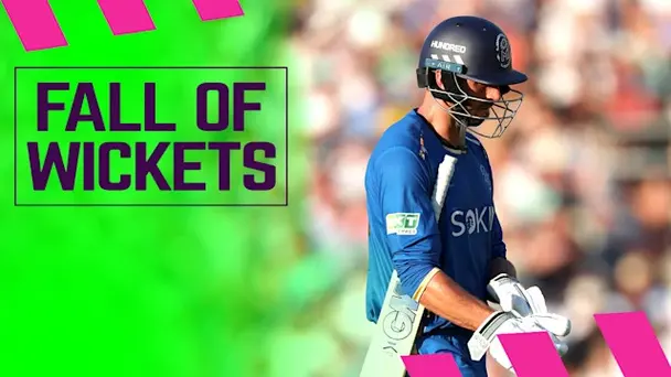 MI London Fall of Wickets vs London Spirit