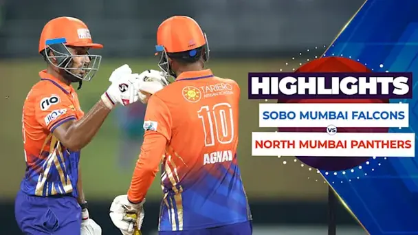Sobo Mumbai Falcons vs North Mumbai Panthers: Highlights