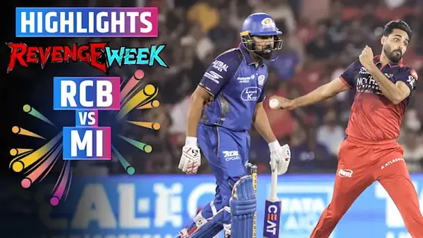RCB vs MI: Highlights
