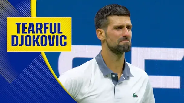 Djokovic Fights Through Pain during Rd 1 Loss