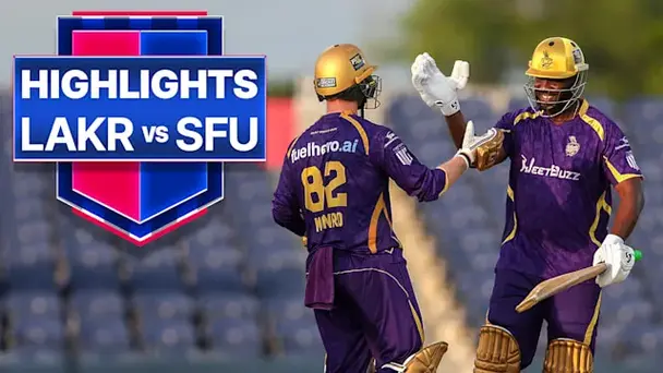 Los Angeles Knight Riders vs San Francisco Unicorns: Highlights