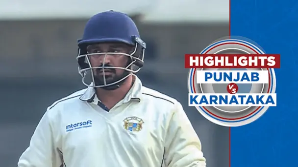 Punjab vs Karnataka: Day 3, Highlights