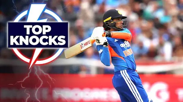 Abhishek's 43 vs ENG in 2nd T20I