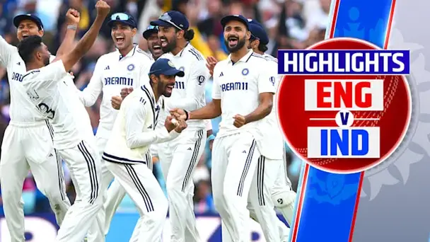 5th Test: England vs India, Day 5 Highlights