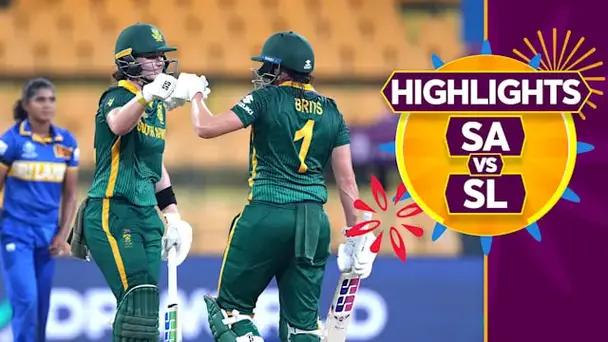 SA W vs SL W: Highlights