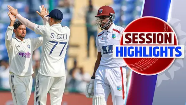 IND vs WI: 2nd Test - Day 3, 1st Session Highlights