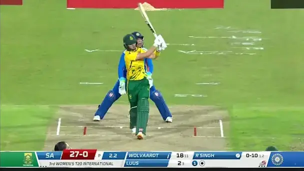 Wolvaardt Goes Over!