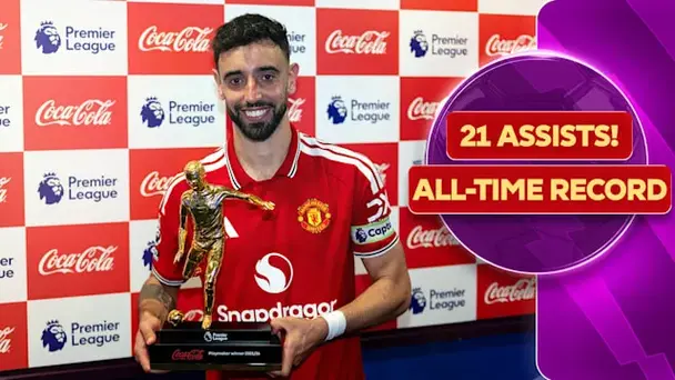 Bruno Rewrites History with 21 Assists