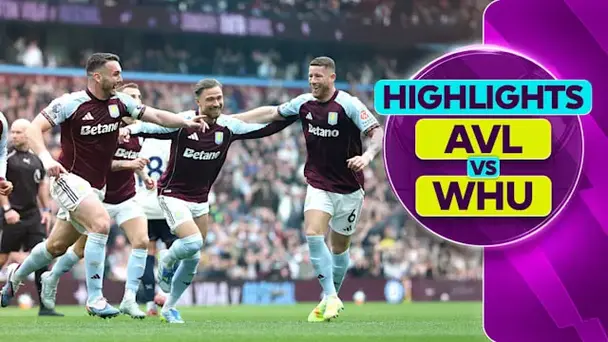 Aston Villa 2-0 West Ham United