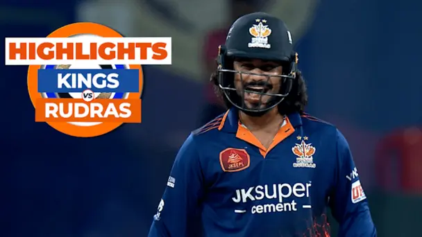 Noida Kings vs Kashi Rudras: Highlights