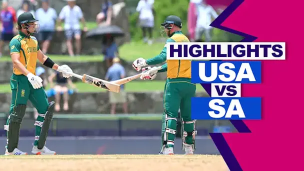 Jittery SA Fend Off USA in Super 8s