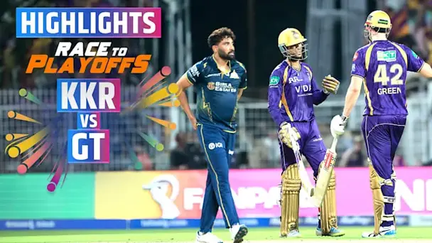 KKR vs GT: Highlights