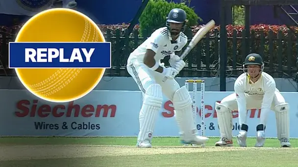 1st Multi-day Match: IND A vs AUS A, Day 3 Replay