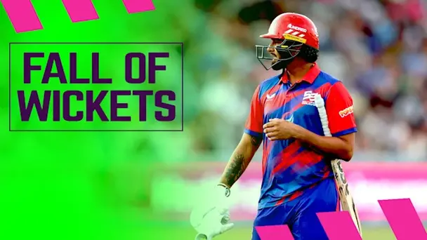 Southern Brave Fall Of Wickets vs London Spirit