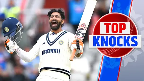 Jadeja's 107* vs ENG in 4th Test, 2nd Inns