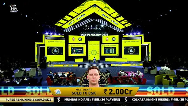 2 Cr! CSK Add Experience in Henry