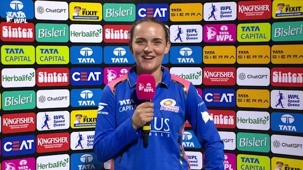 Amelia Kerr Reacts to 1st MI Win