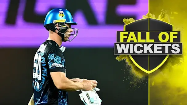 Adelaide Strikers Fall of Wickets vs Hobart Hurricanes