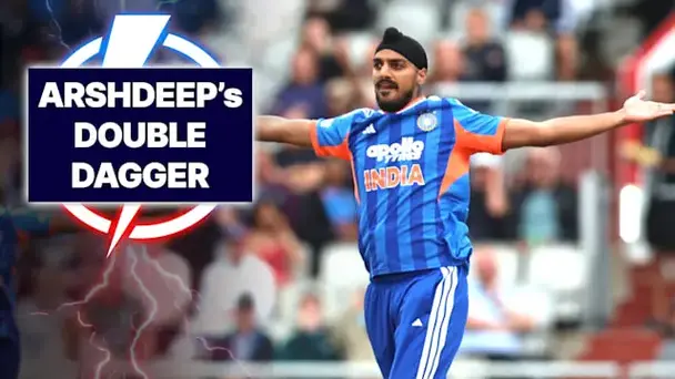 2 in 2! Arshdeep Removes ENG's Openers