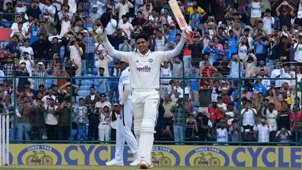 Hundred! Gill Leads from the Front