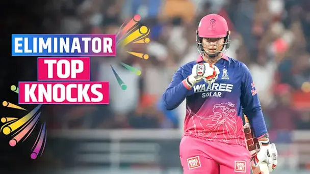 Sooryavanshi's 29-ball 97 vs SRH in Eliminator