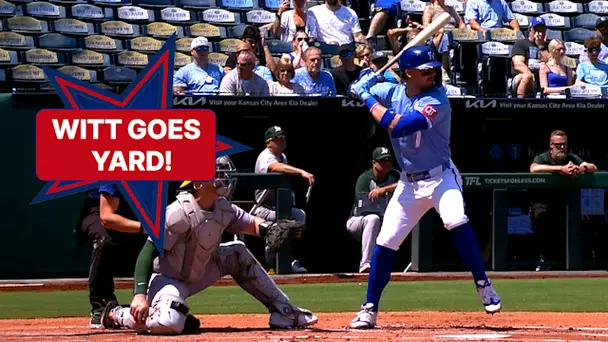 Bobby Witt Jr. Belts a Solo Home Run