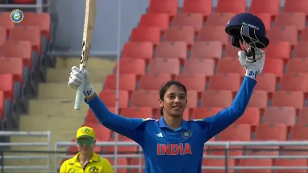 Smriti Brings Up Fine Ton