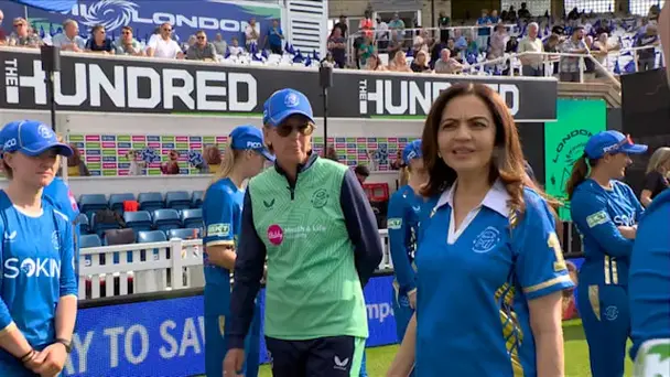 Mrs. Nita Ambani Rallies MI London