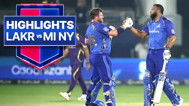 Los Angeles Knight Riders vs MI New York: Highlights
