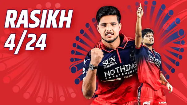 Rasikh's 4/24 vs LSG