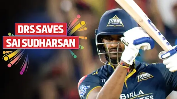 Sai Sudharsan Overturns On-field Call