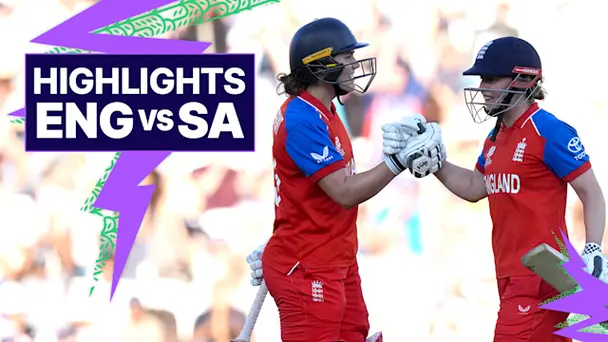 SF 2: England vs South Africa, Highlights