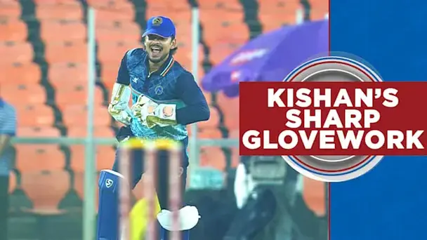 Kishan Punishes Delhi with 4 Grabs